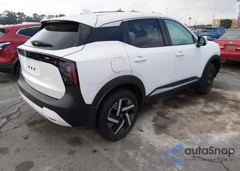 2025 Nissan Kicks Sv Fwd из США, поврежденный, VIN 3N8AP6CA2SL442506